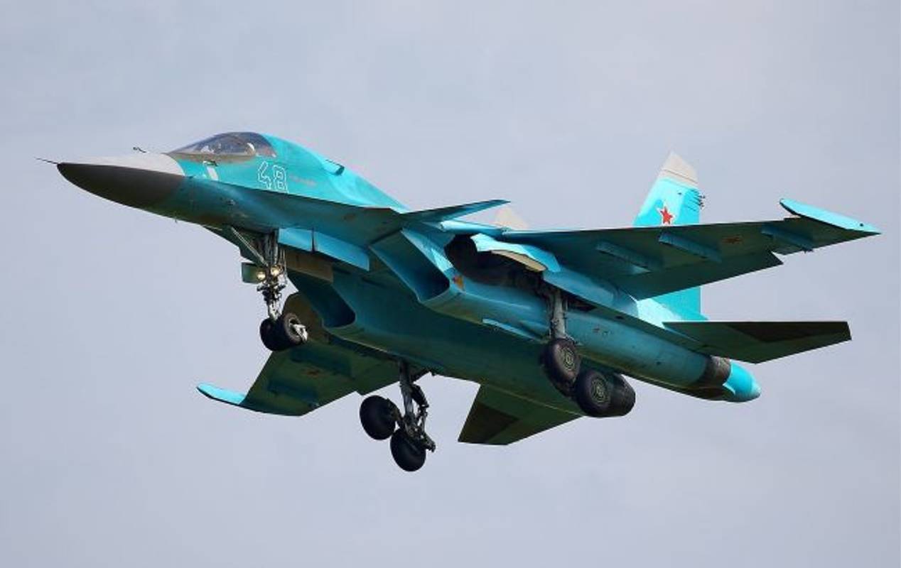 На світанку ЗСУ збили російський Су-34, який скидав бомби на Запоріжжя