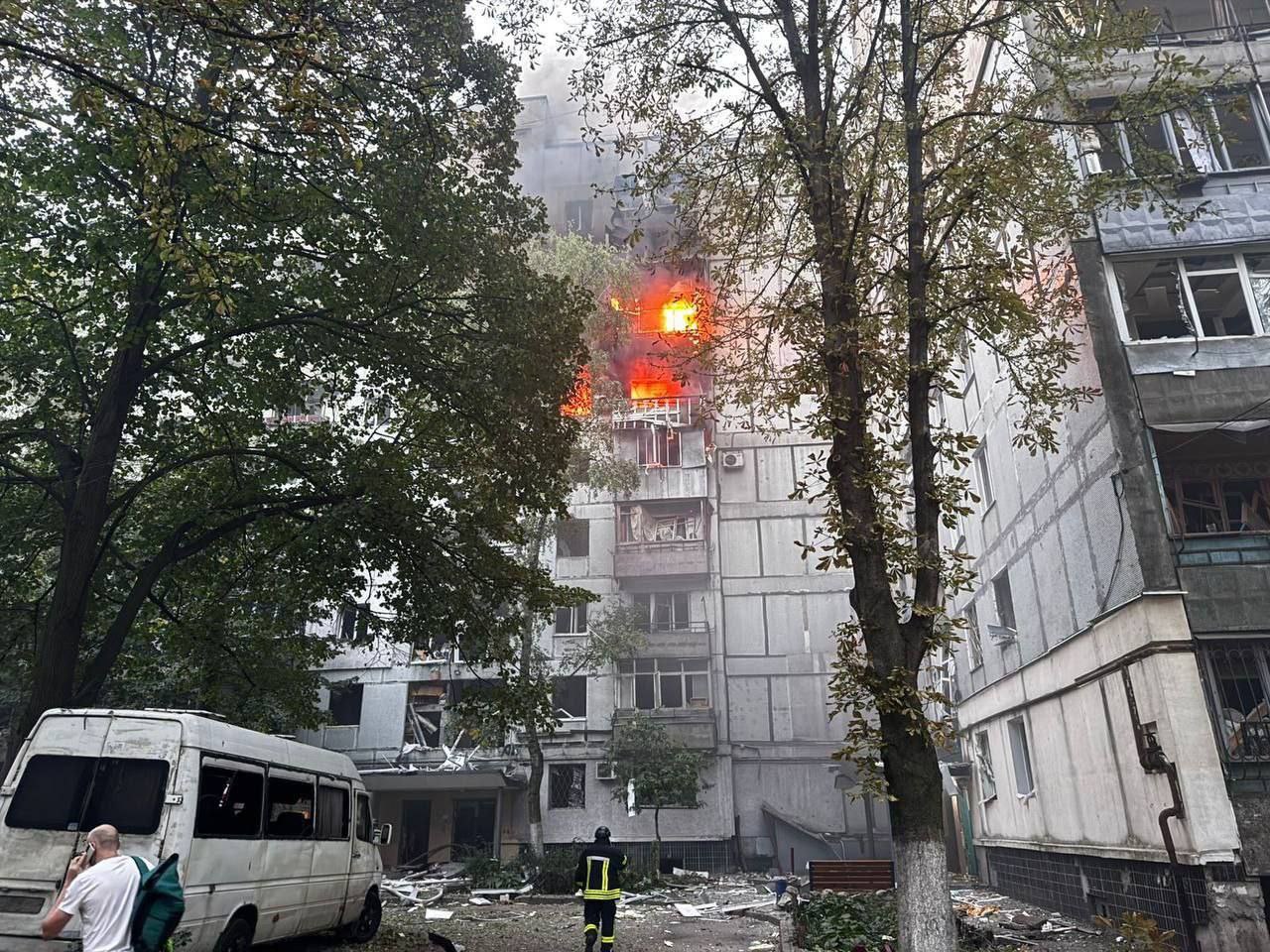 Наслідки ракетного удару по Україні: куди влучили ворожі ракети і дрони