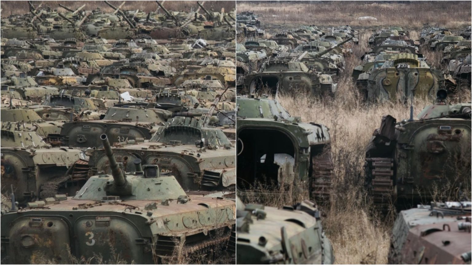 РФ намагається відремонтувати сотні старих заіржавілих БМП і танків