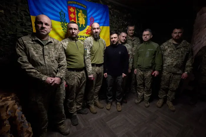 Зеленський приїхав на оріхівський напрямок фронту - Підозра