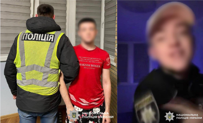 Заради хайпу: юнак одягнув форму поліцейського і співав російські пісні з матюками