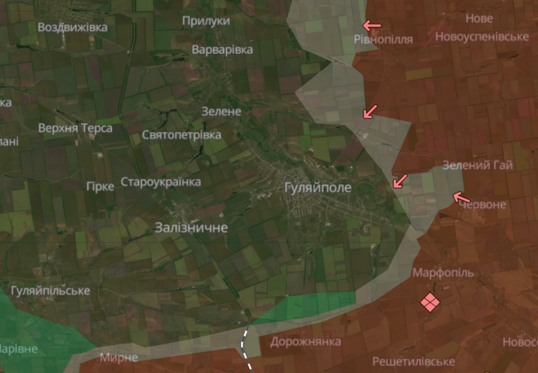 Наступ на Запоріжжі: Сили оборони вийшли з населених пунктів біля Гуляйполя, - ЗСУ