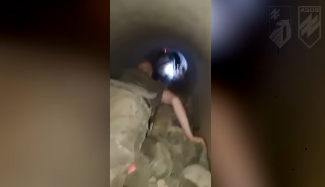 Два дні повзали по трубі: окупанти здалися в полон ЗСУ