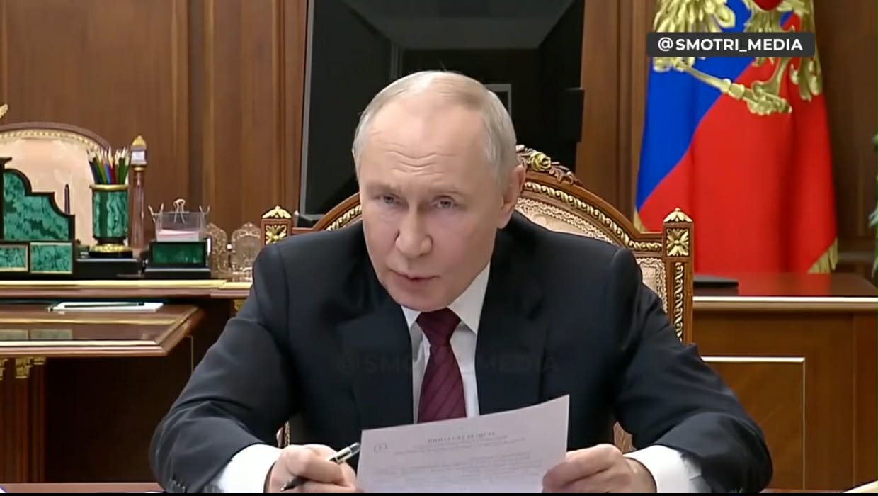 Путін віддав російським військовим наказ щодо "СВО"