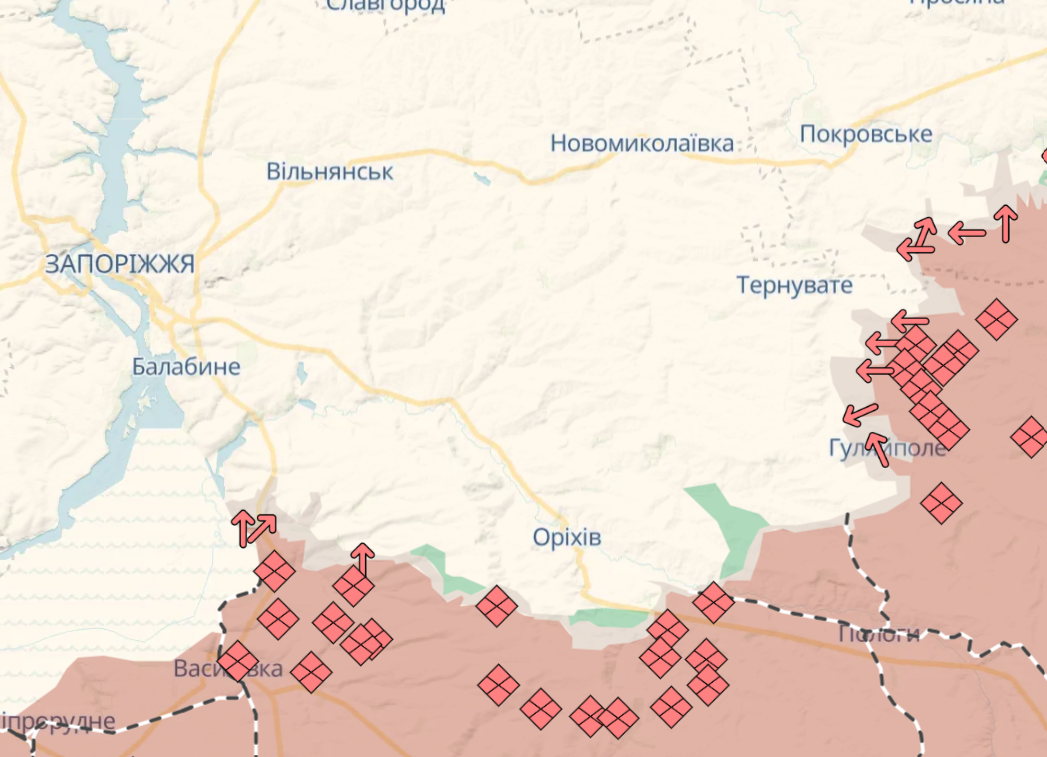 Ситуація у Гуляйполі складна, частина міста — під контролем ворога, — ЗСУ