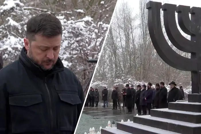 Зеленський вшанував памʼять жертв Голокосту (відео) - Підозра