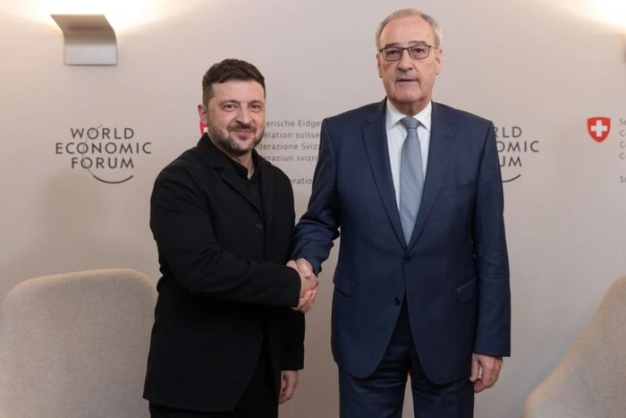 Зеленський провів першу зустріч із президентом Швейцарії - Підозра