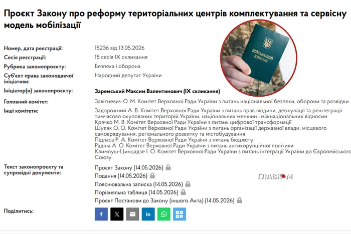 Електронні повістки і відеофіксація: зареєстровано законопроєкт про реформу ТЦК - Підозра