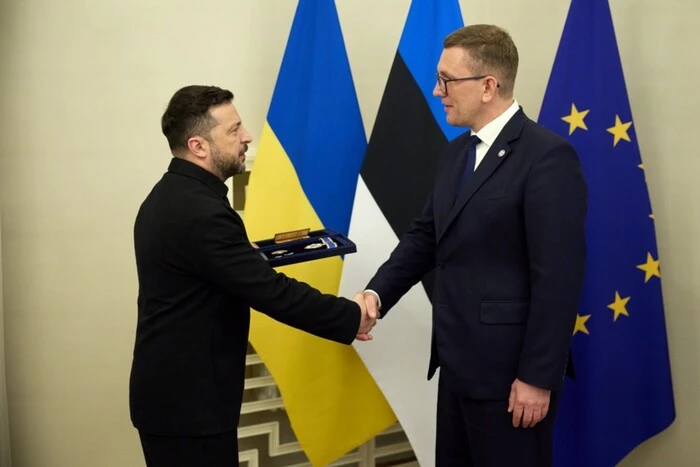 Зеленський нагородив премєра Естонії почесним орденом